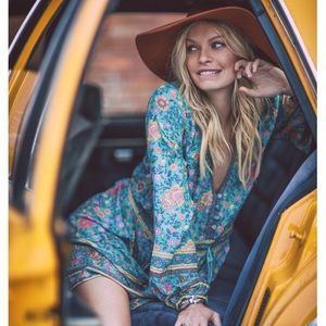 Spell Designs Folktown Playdress XS turquoise